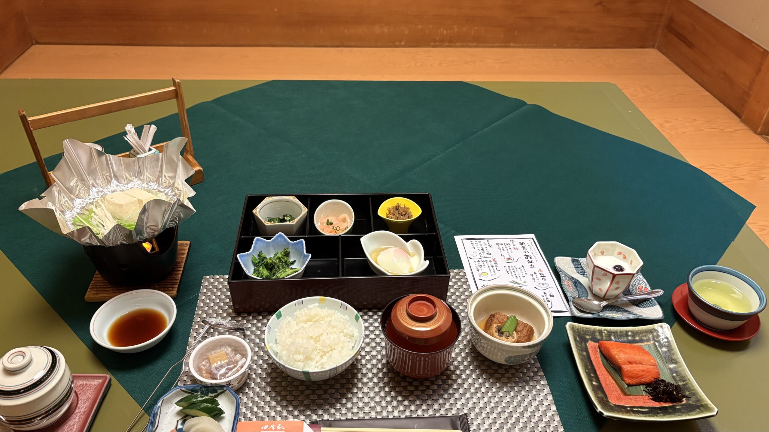 四季彩一力の朝食